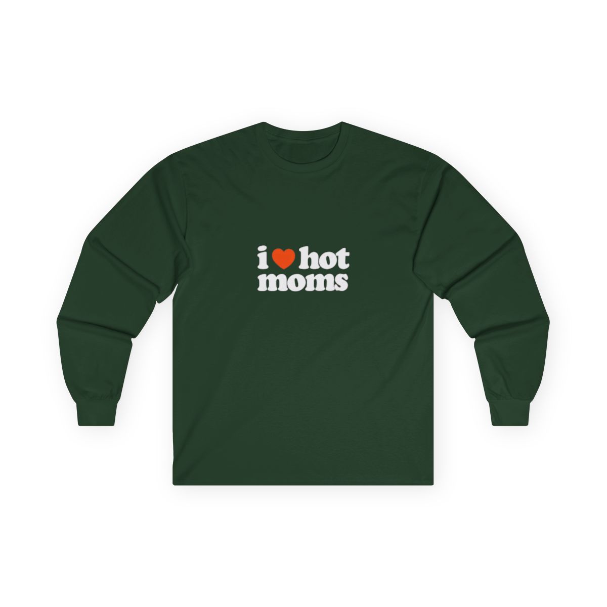 I Heart Hot Moms Motocross Jersey - alternate angle 2, merchandise