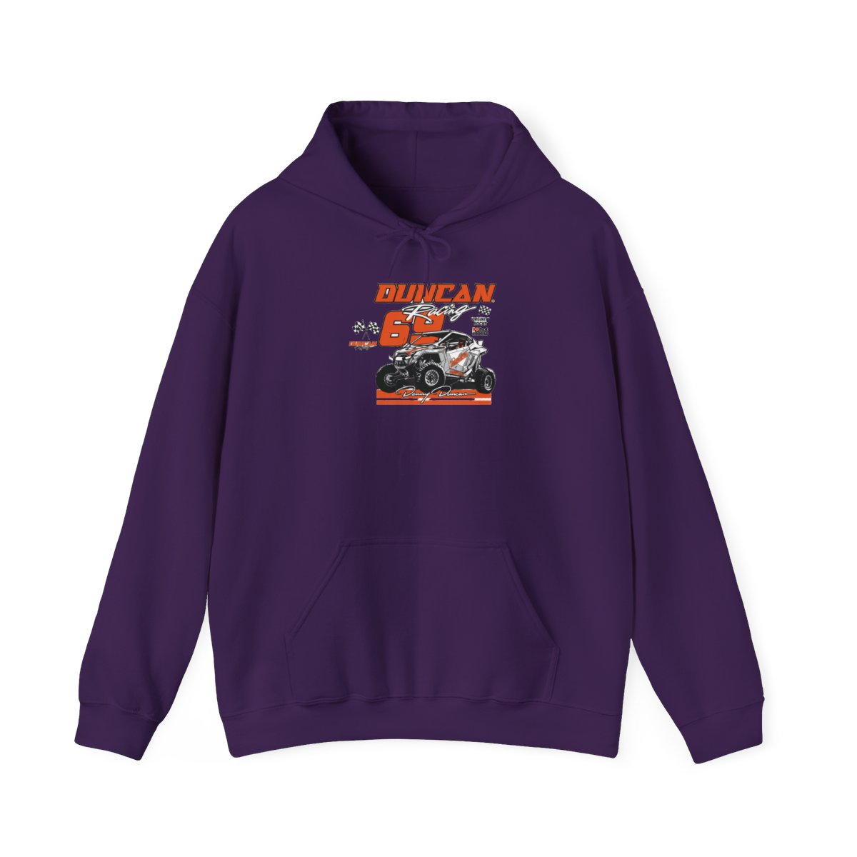 RZR Racing Black Hoodie - alternate angle 3, merchandise