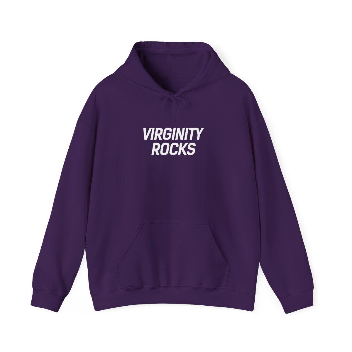 Virginity Rocks Safety Hoodie - alternate angle 3, merchandise