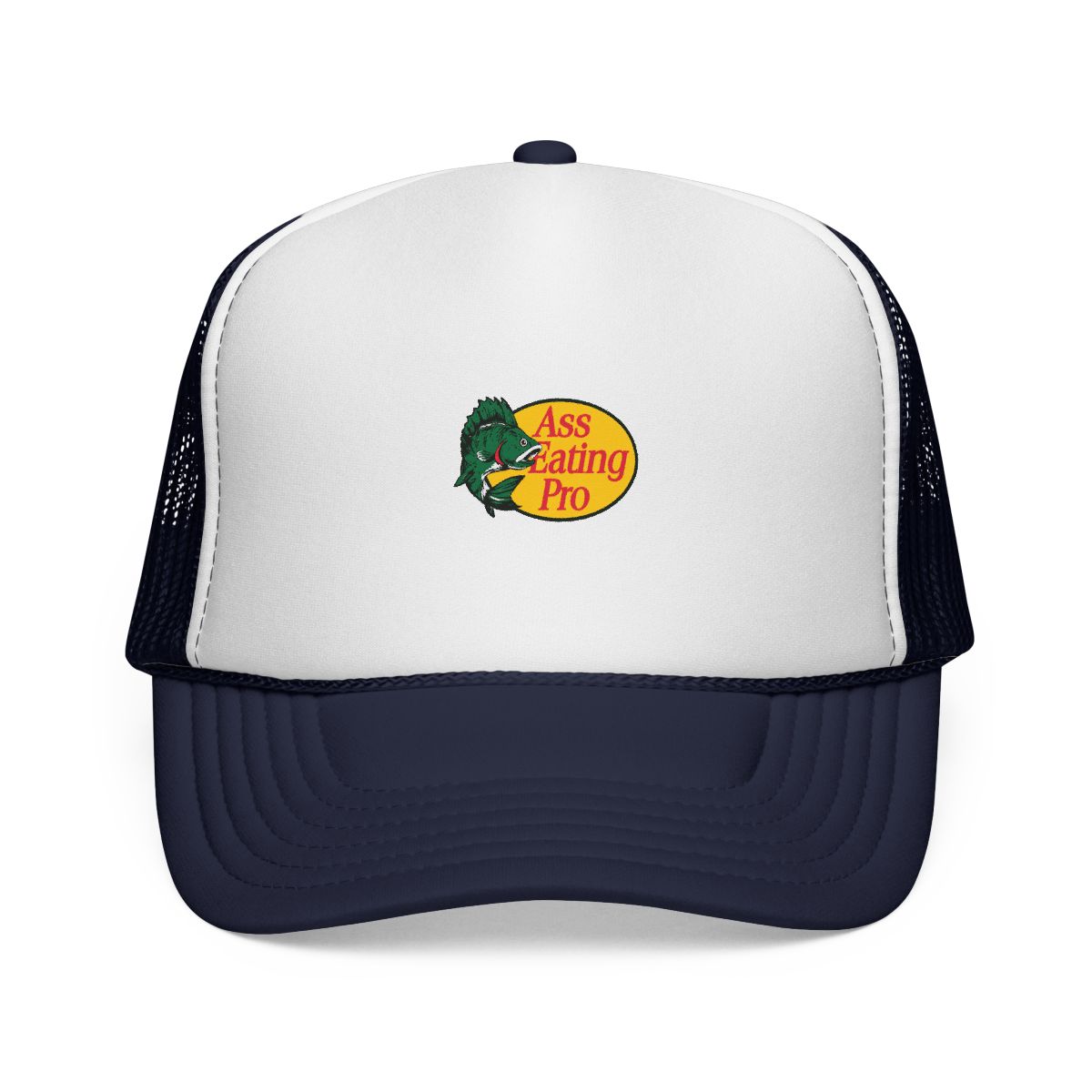 Ass Eating Pro Black Trucker Hat - alternate angle 3, merchandise