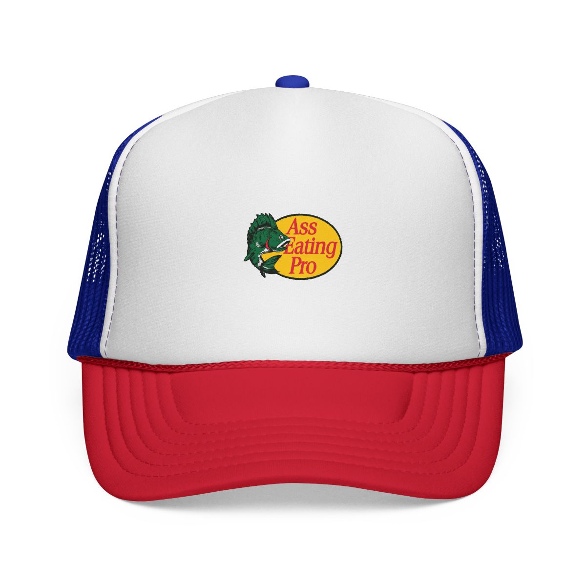 Ass Eating Pro Black Trucker Hat - alternate angle 5, merchandise