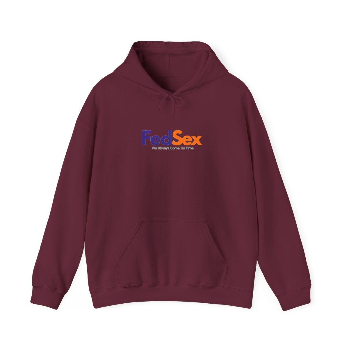 FedSex Grey Hoodie - alternate angle 3, merchandise