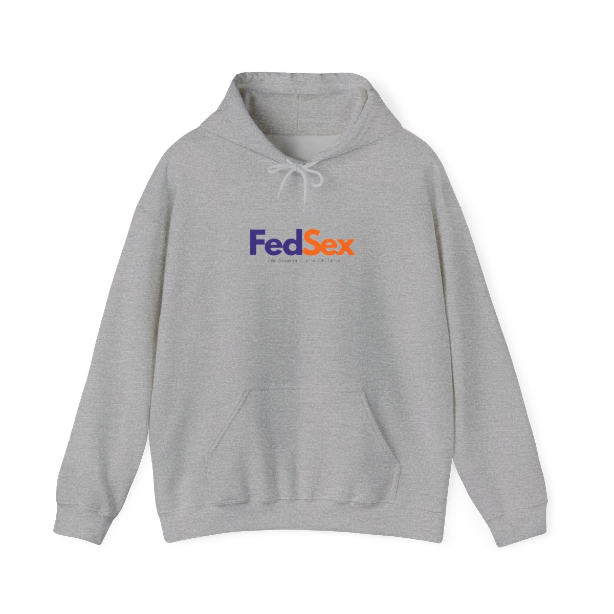 FedSex Grey Hoodie - alternate angle 2, merchandise