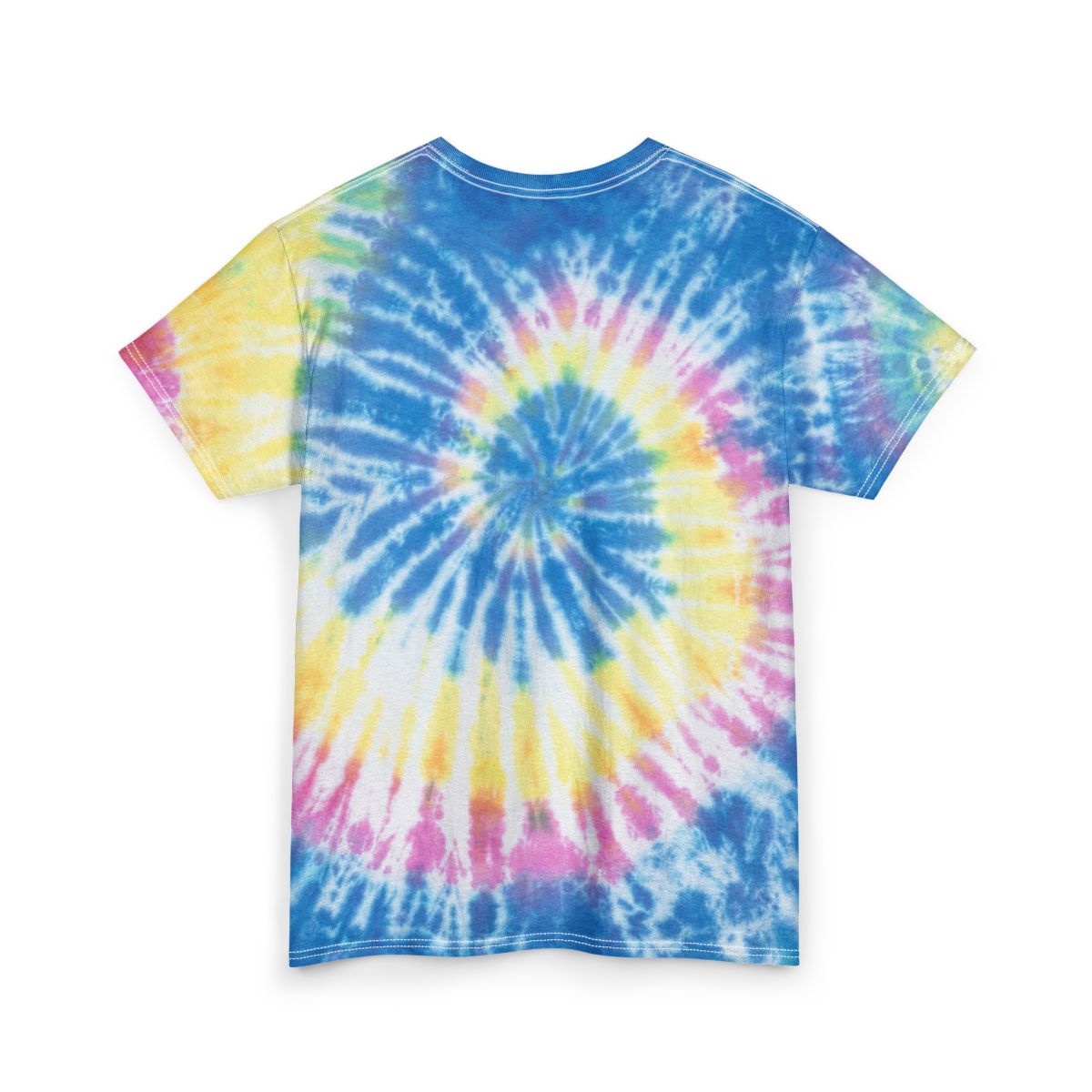 Virginity Rocks Tie Dye Tee - alternate angle 1, merchandise