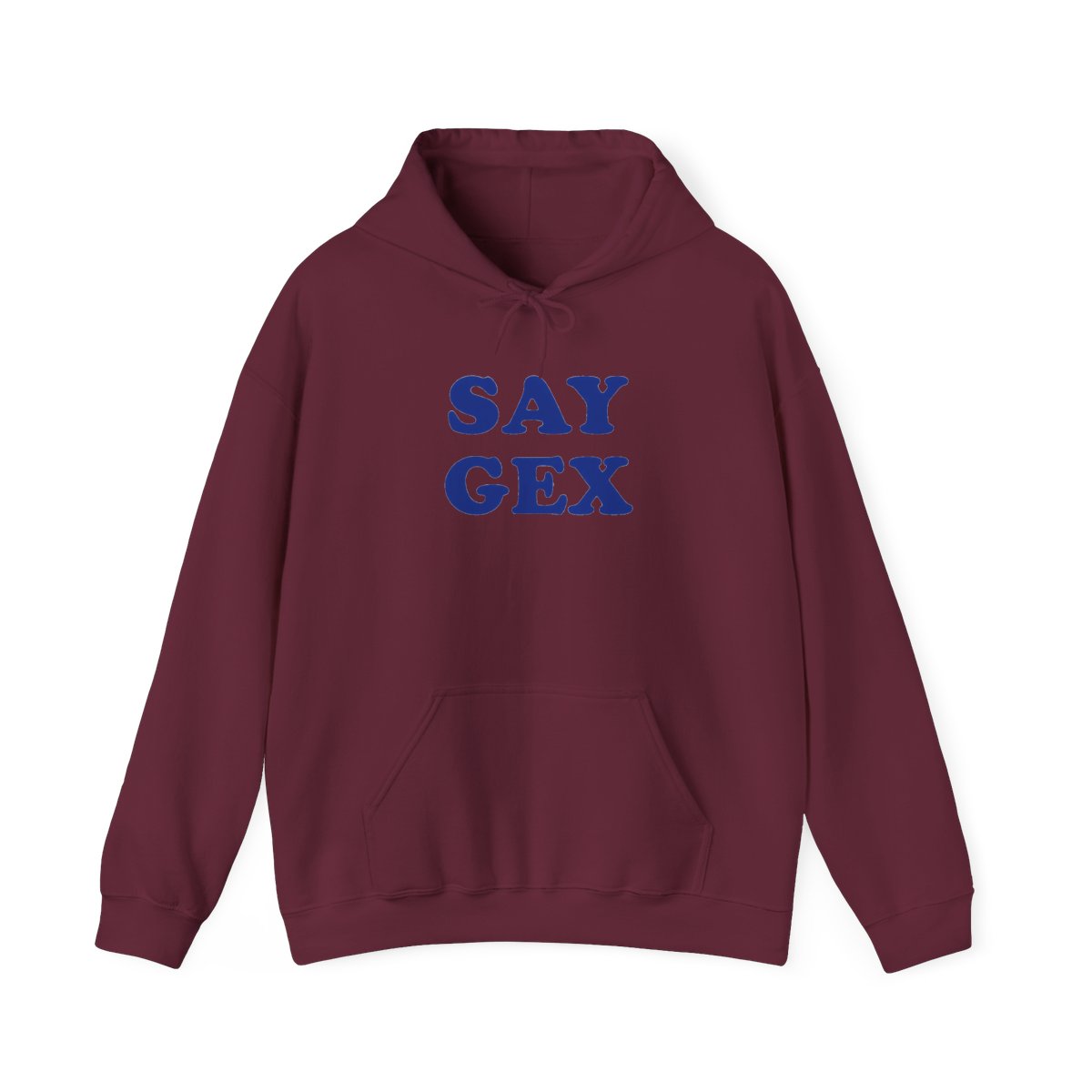 Say Gex Grey Hoodie - alternate angle 4, merchandise
