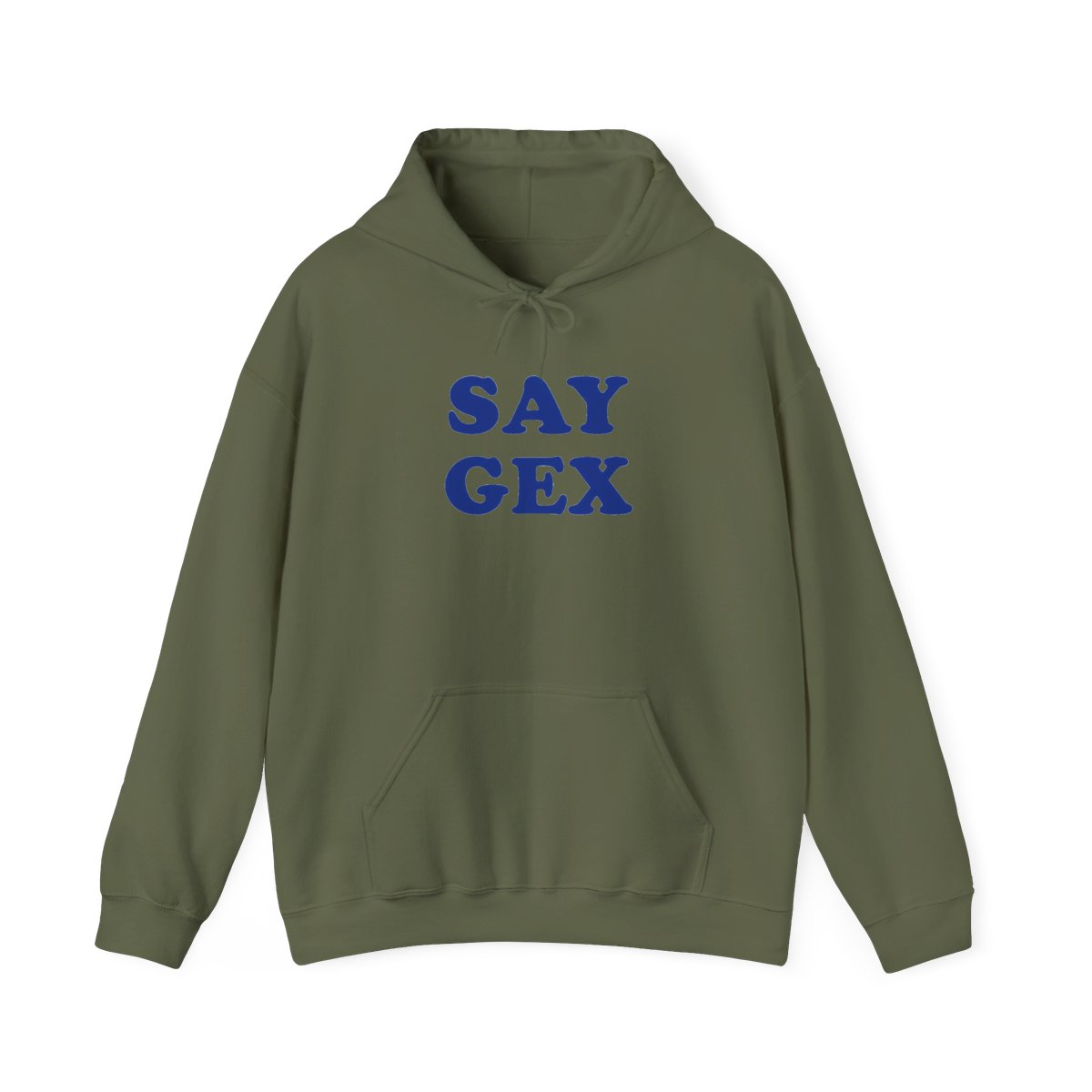 Say Gex Grey Hoodie - alternate angle 5, merchandise