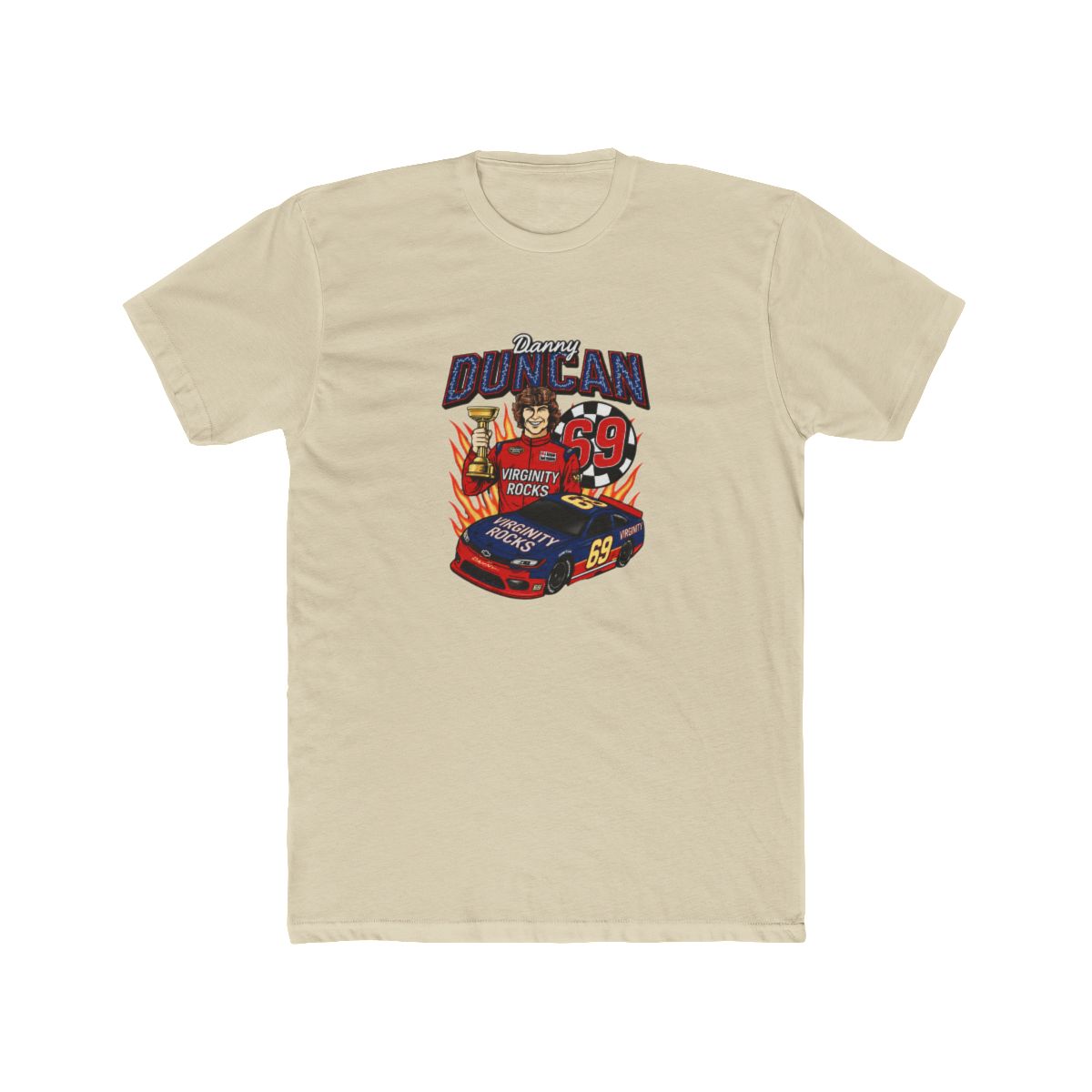 Danny Duncan Racer Vintage Tee - alternate angle 3, merchandise