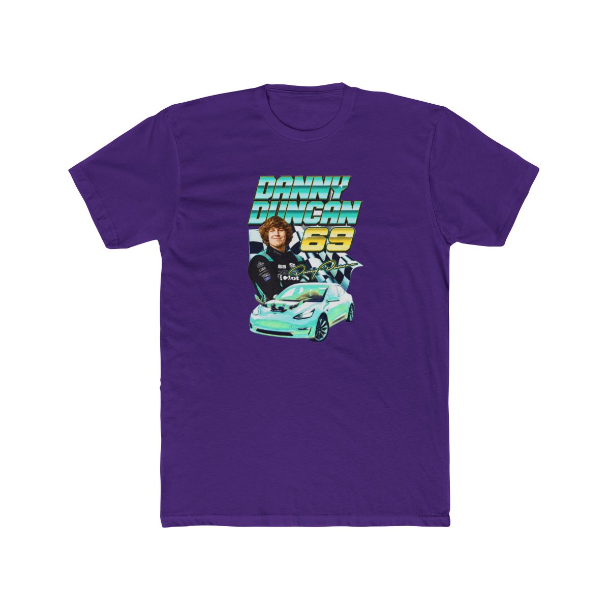 Danny Duncan Racing Vintage Tee - alternate angle 2, merchandise