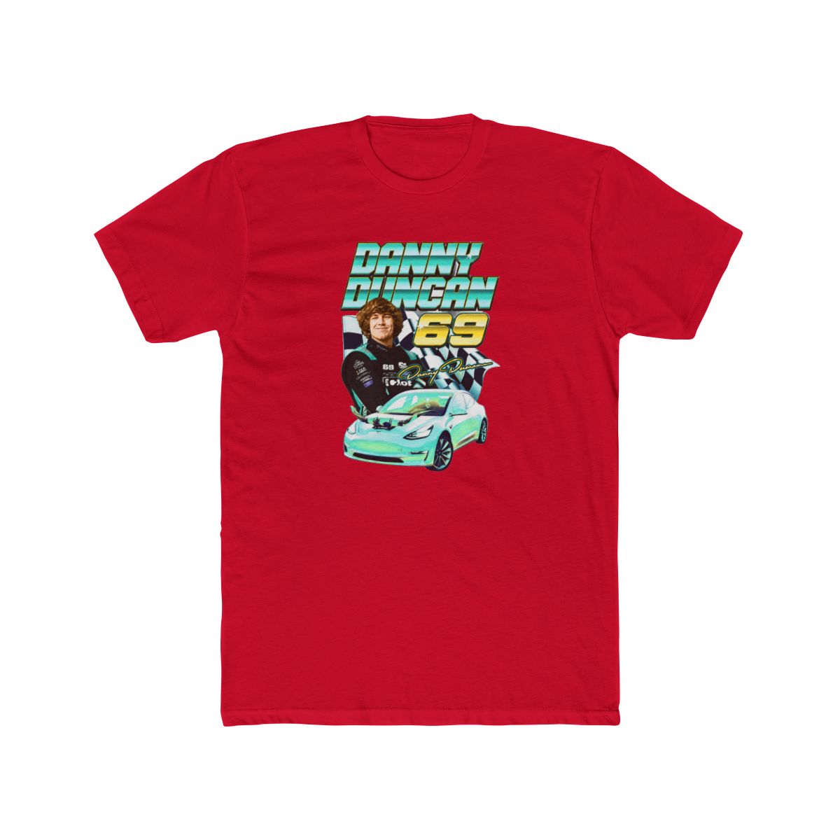 Danny Duncan Racing Vintage Tee - alternate angle 4, merchandise