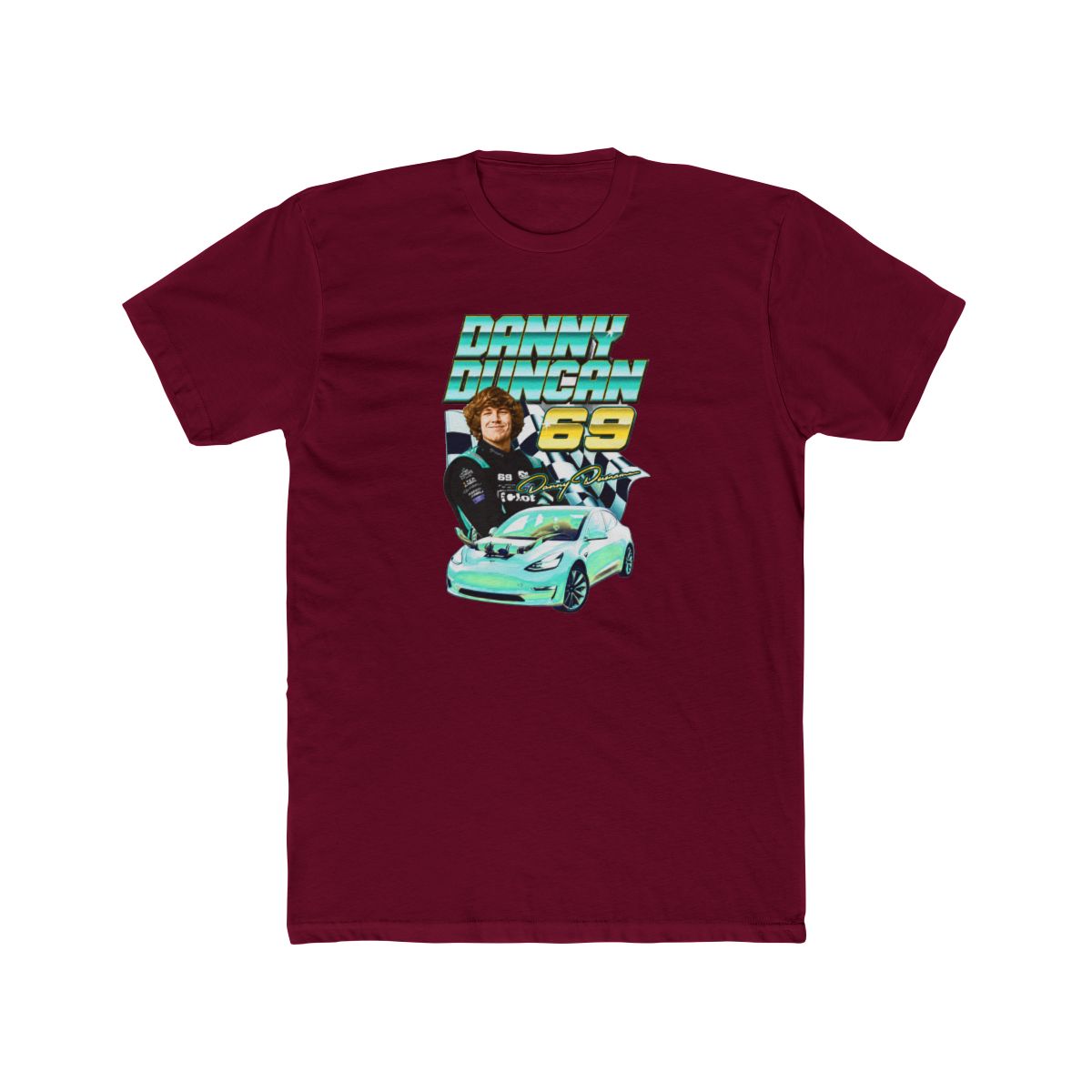 Danny Duncan Racing Vintage Tee - alternate angle 3, merchandise