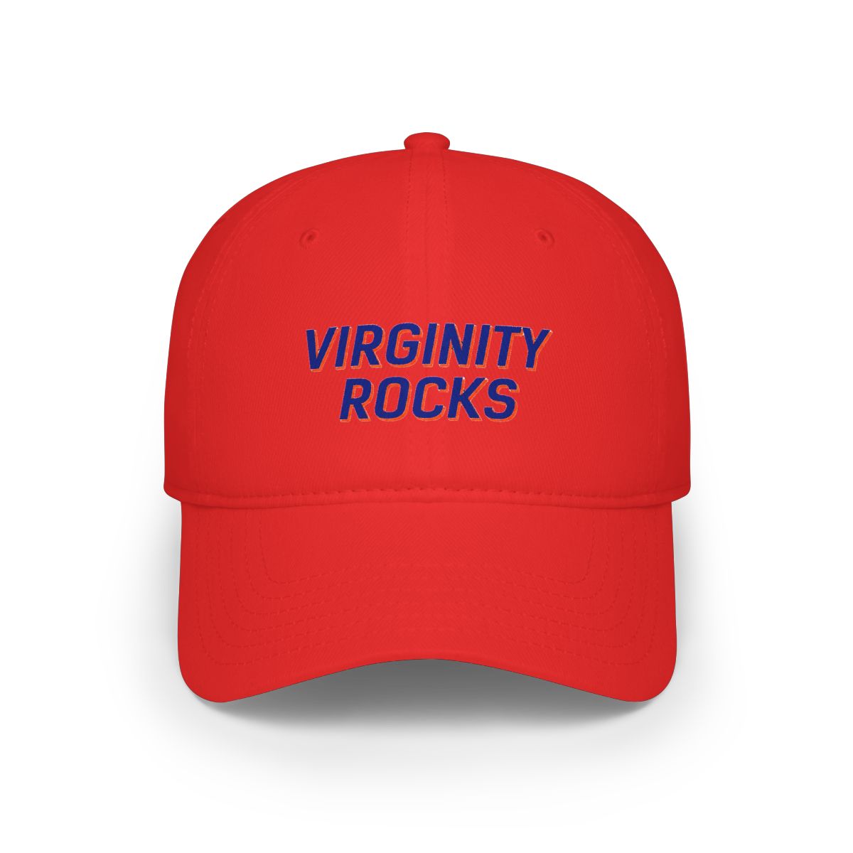 Virginity Rocks Orange Hat - Official Hats & Caps merchandise