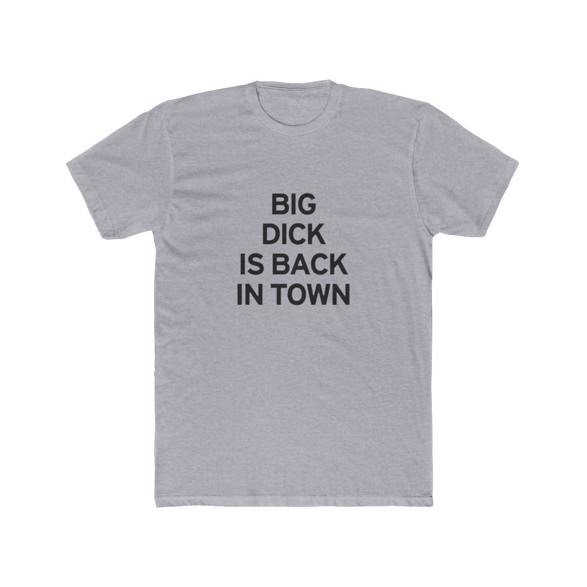 Back In Town Grey Tee - alternate angle 2, merchandise