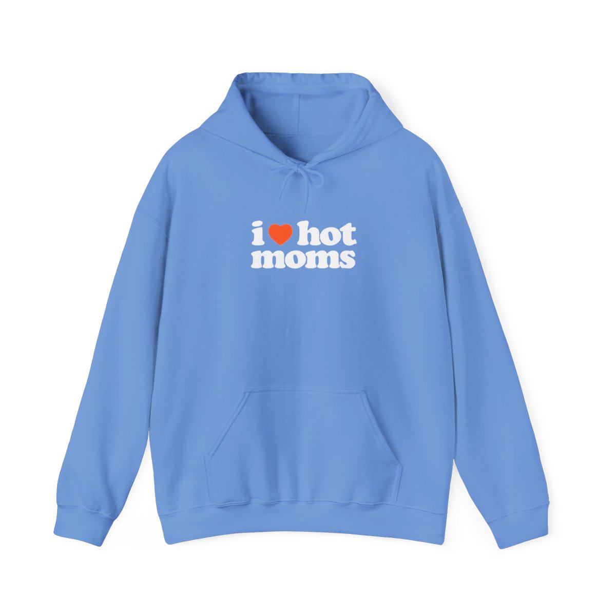 I Heart Hot Moms Camo Hoodie - alternate angle 3, merchandise