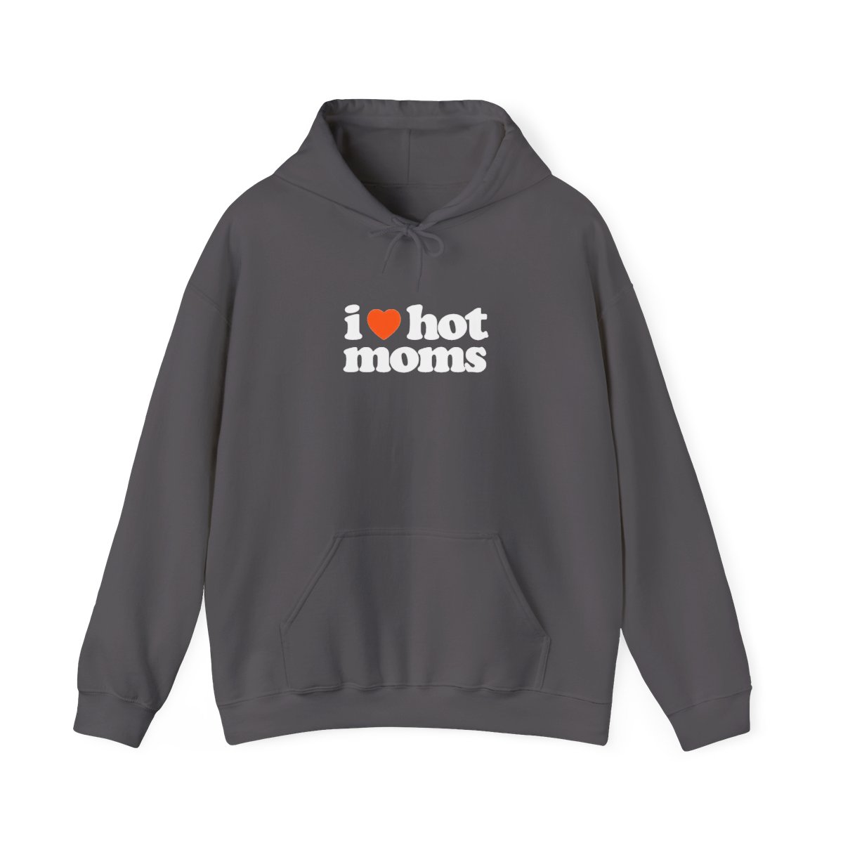 I Heart Hot Moms Camo Hoodie - alternate angle 5, merchandise