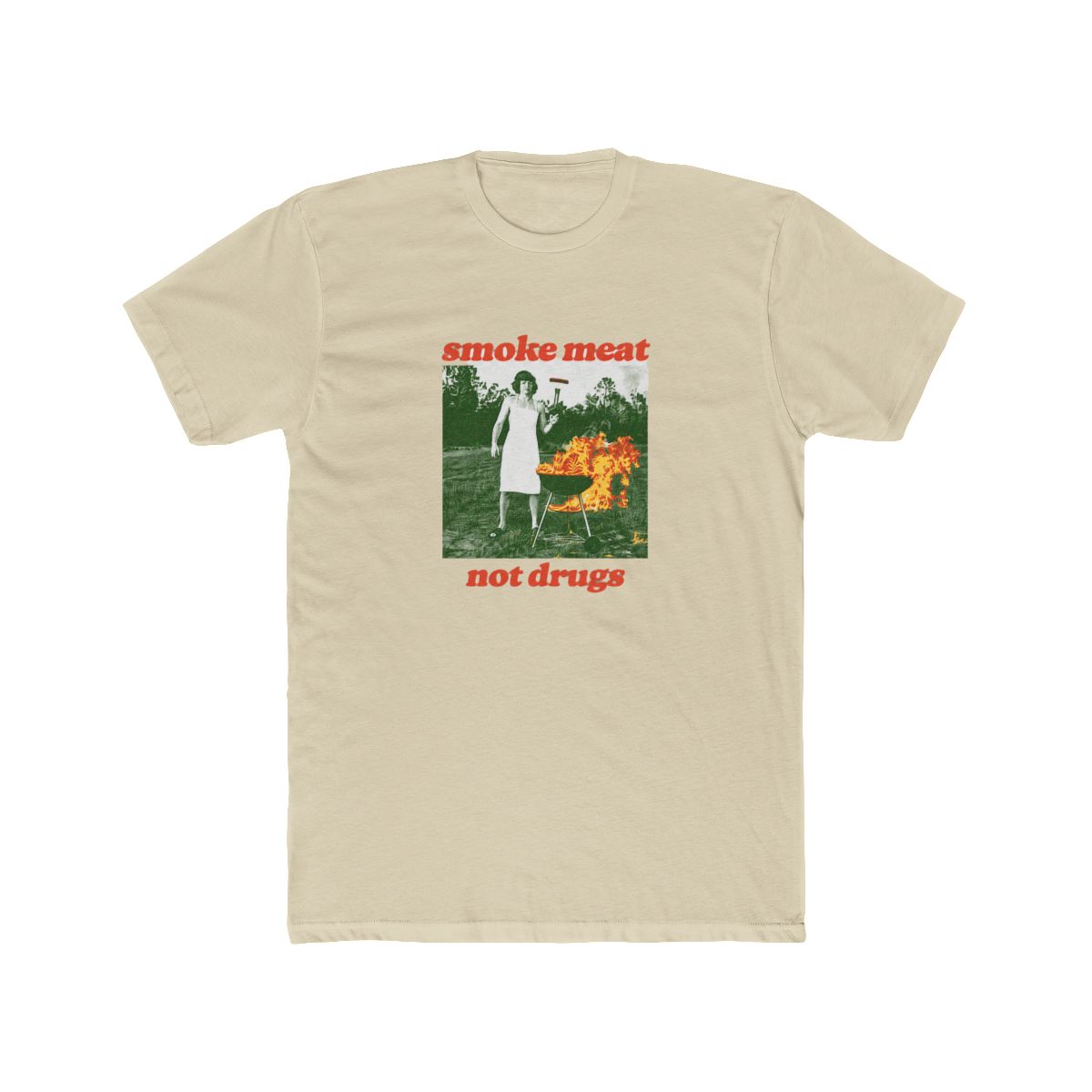 Smoke Meat Not Drugs Black Tee - alternate angle 4, merchandise