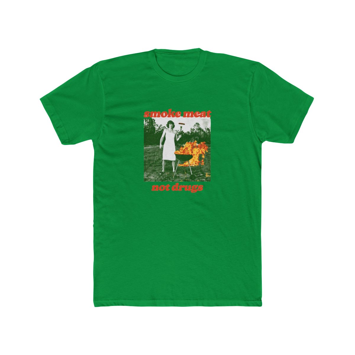 Smoke Meat Not Drugs Black Tee
