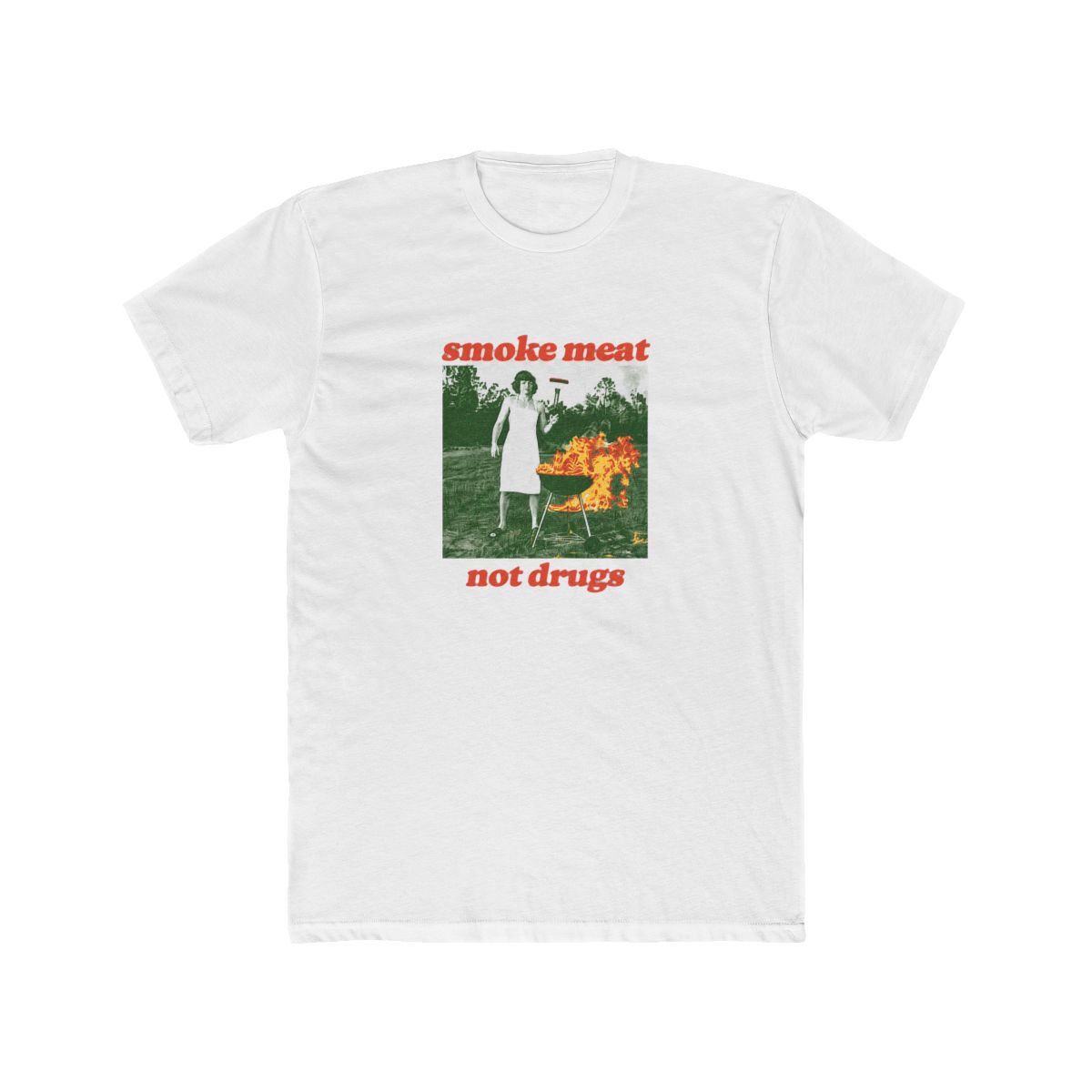 Smoke Meat Not Drugs Black Tee - alternate angle 4, merchandise