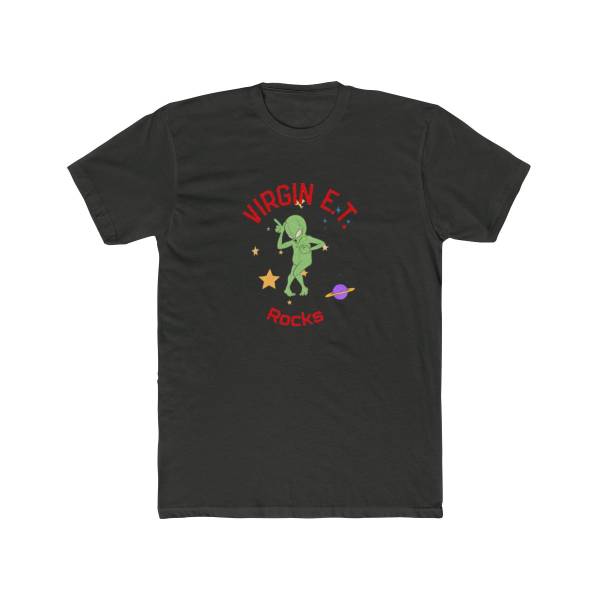 Virgin E.T. Rocks (Virginity Rocks) T Shirt - alternate angle 5, merchandise